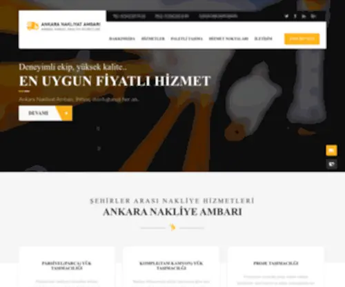 Ankaranakliyatambari.com(Ankara Nakliye) Screenshot