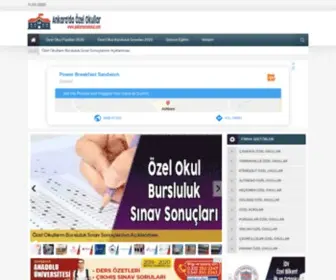 Ankaraozelokul.com(Ankara özel okullar) Screenshot