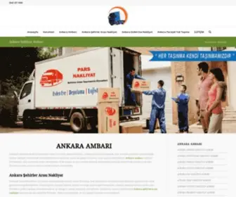 Ankaraparsnakliyat.com(Ankara) Screenshot