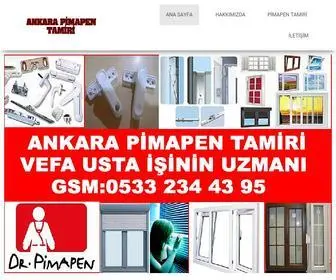 Ankarapimapentamiri.net(ANKARA PİMAPEN TAMİRİ) Screenshot