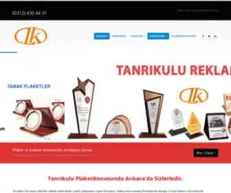 Ankaraplaket.com(Tanrıkulu) Screenshot