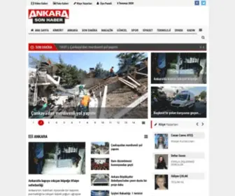 Ankarasonhaber.com(Ankara Haber) Screenshot