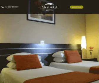 Ankarasuites.com(Apart Hotel ubicado en la ciudad capital de Salta) Screenshot