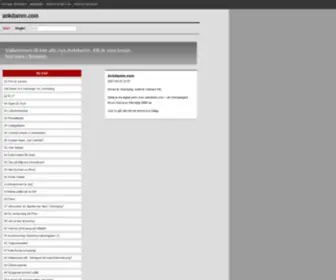 Ankdamm.com(ämnet är Jönköping) Screenshot