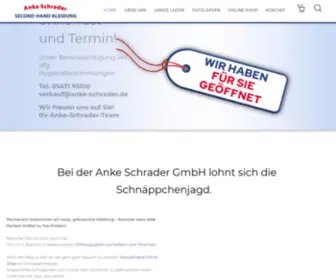 Anke-SChrader.de(Mit Online) Screenshot