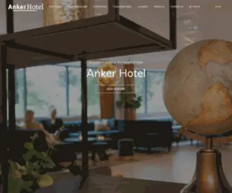 Anker-Hotel.no(Et moderne hotel i hjertet av Oslo) Screenshot