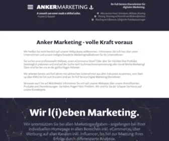 Anker-Marketing.de(Anker Marketing) Screenshot