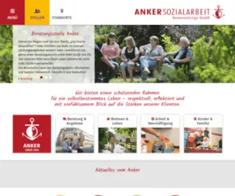 Anker-Sozialarbeit.de(Anker Sozialarbeit) Screenshot