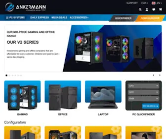 Ankermann.com(Desktop PC & Laptop günstig online kaufen) Screenshot