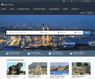 Ankertravel.net(IATA Travel Company in Kusadasi) Screenshot