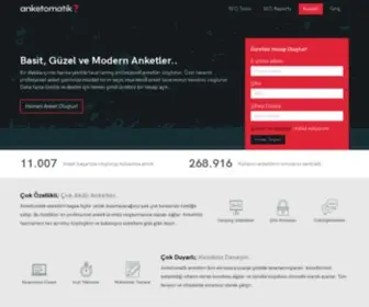 Anketomatik.com(ANKETOMATİK) Screenshot