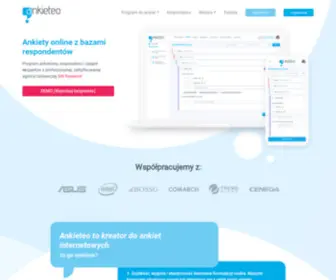 Ankieteo.pl(Ankieteo-ankiety online, kwestionariusze online) Screenshot