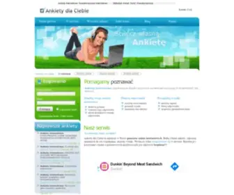 Ankietydlaciebie.pl(Ankiety Internetowe) Screenshot