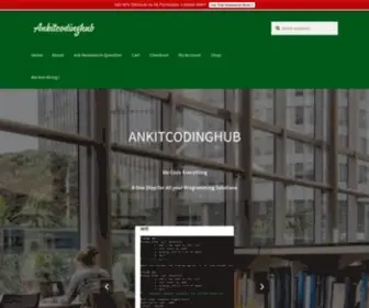 Ankitcodinghub.com(ankitcodinghub) Screenshot