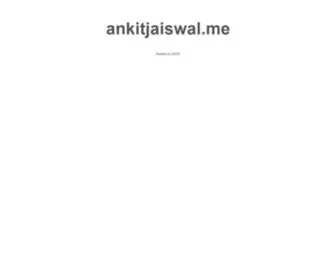 Ankitjaiswal.me(This is a default index page for a new domain) Screenshot