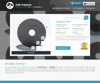 Ankitpolymers.com(Ankit Polymers) Screenshot