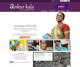 Ankurkala.org(Ankur Kala) Screenshot