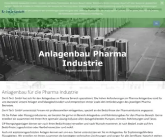 Anlagenbau-Pharma.ch(Anlagenbau Pharma by K) Screenshot