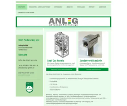 Anleg-GMBH.de(Anleg GmbH) Screenshot