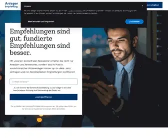 Anleger-Empfehlung.de(Empfehlungen sind gut) Screenshot