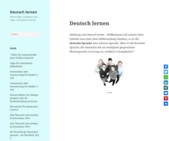 Anleitung-Deutsch-Lernen.de Screenshot