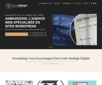 Anmadesign.com(L'agence) Screenshot