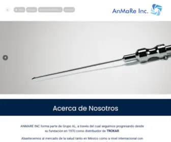 Anmareinc.com(Inicio) Screenshot