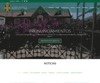 Anmdecolombia.org.co(Academia Nacional de Medicina de Colombia) Screenshot