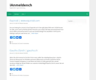 Anmeldench.ch(Anmelden .CH) Screenshot