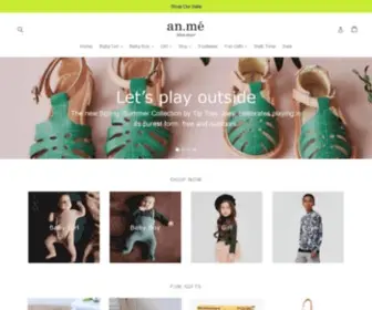Anmeshop.com(An.mé /ahn) Screenshot