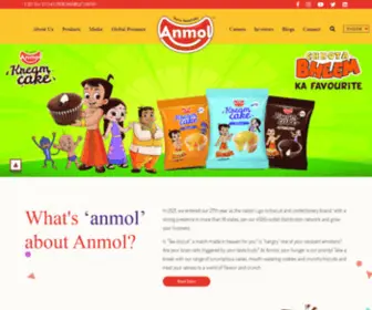 Anmolindustries.com(Anmol India) Screenshot