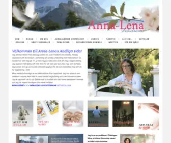 Anna-Lena.se(ANNA-LENAS ANDLIGA SIDA) Screenshot