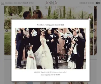 Anna-Suknie.pl(Najpiękniejsze suknie ślubne) Screenshot