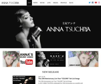 Anna-T.com(土屋アンナ) Screenshot