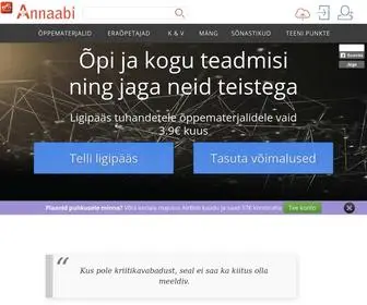 Annaabi.ee(Õppematerjalid) Screenshot