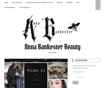 Annabankesterbeautyblogger.com(Soft Gothic Glam) Screenshot