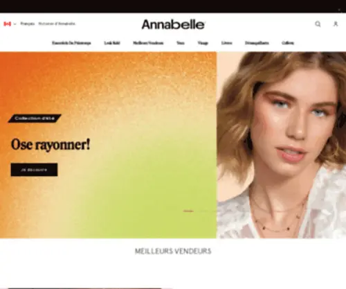 Annabelle.com(Home page) Screenshot