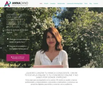 Annacanolinares.com(Anna Cano) Screenshot