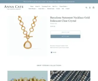 Annacatejewelry.com(Anna Cate Fine Fashion Jewelry) Screenshot