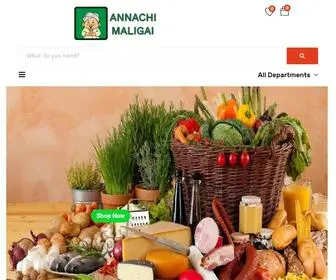 Annachimaligai.com(Online Store) Screenshot