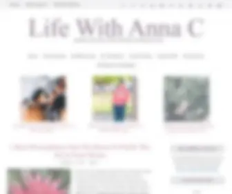Annacockayne.com(Life with Anna C) Screenshot