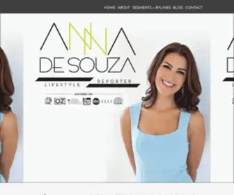Annadesouza.com(ANNA DE SOUZA) Screenshot