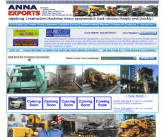 Annaexports.com(ANNA EXPORTS) Screenshot
