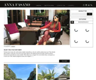 Annafasano.com.br(Anna Fasano) Screenshot