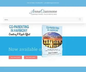 Annagiannone.com(Co-parenting in Harmony is possible) Screenshot