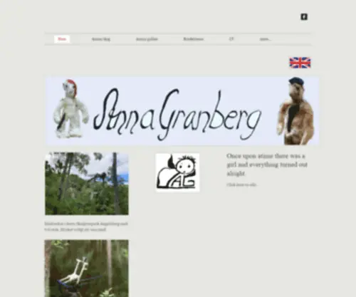 Annagranberg.net(Hem) Screenshot