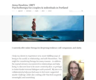 Annahawkins.org(Anna Hawkins) Screenshot