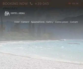 Annahotel.com(Hotel a Malcesine sul Lago di Garda) Screenshot