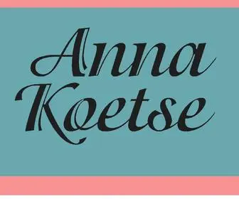 Annakoetse.com(Anna Koetse) Screenshot