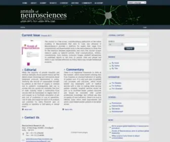 Annalsofneurosciences.org(Annalsofneurosciences) Screenshot